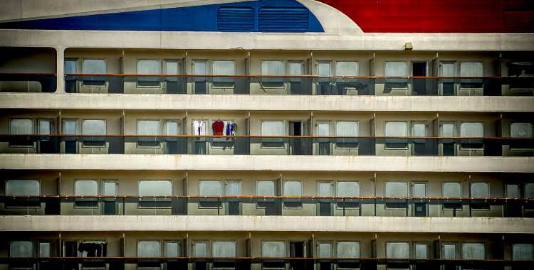 Carnival Triumph docked in Mobile, AL